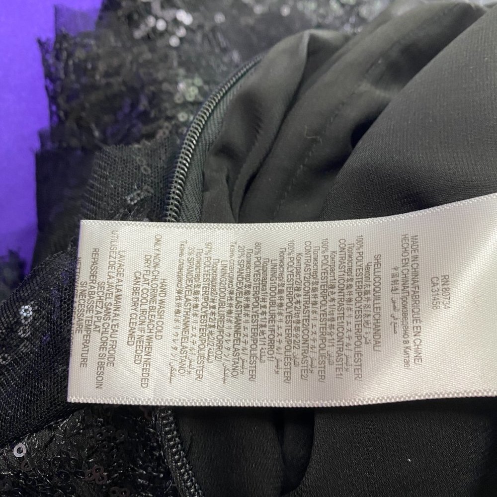 ๐BCBGMaxAzria Lace & Sequins Semi Formel Dress - Picture 15 of 16